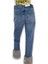 Zara S / 36 PELUŞ KÜRK DETAYLI PAÇA Bermuda Denim Kot Pantolon Jean KAPRİ 4