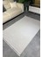 Luxess Dizayn 1063 Gri Kaymaz Taban Kesme Yolluk Mutfak Halısı Modern Salon Halısı 1