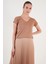 V Yaka Relaxed Fit Yırtmaç Detaylı 2'li Paket Bluz Bayan Bluz 5862000S2 2