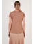 V Yaka Relaxed Fit Yırtmaç Detaylı 2'li Paket Bluz Bayan Bluz 5862000S2 5