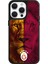iPhone 15 Pro Max Uyumlu Galatasaray 5 Yıldız Parçalı Aslan Lisanslı Telefon Kılıfı 1