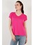 V Yaka Relaxed Fit Yırtmaç Detaylı 2'li Paket Bluz Bayan Bluz 5862000S2 2