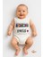Anneannesinin Kıymetlisi Yazılı Pamuklu Ribana Tulum Body Zıbın Çıtçıtlı 6–36 Ay Unisex 1