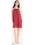 Yuvarlak Yaka Terry Cotton Mini Plaj Elbisesi-Fall in Love E5102AX25SP 2