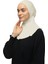 Kadın Tesettür Pratik Boyunluklu Hijab - Sporcu Bone - Koyu Krem 2