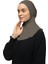 Kadın Tesettür Pratik Boyunluklu Hijab - Sporcu Bone - Koyu Vizon 2