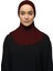 Kadın Tesettür Pratik Boyunluklu Hijab - Sporcu Bone - Bordo 1