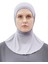 Al-Tobeh Kadın Tesettür Pratik Boyunluklu Hijab - Sporcu Bone - Gri 1