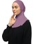 Kadın Tesettür Pratik Boyunluklu Hijab - Sporcu Bone - Maron 2