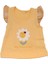 Kız Bebek Sarı Beyaz Papatya Desenli Şortlu 2'li Takım - 1015980 2