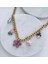 Çelik Flowers Charm Kolye 1