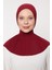 Bordo Pratik Spor Çıtçıt Şal Bone 2