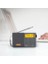 D-808 Taşınabilir Dijital Radyo Fm Stereo/sw/mw/lw Ssb Rds Hava Bandı LCD Ekranlı 5