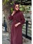 Nurcan Çetin Elbise 25153 Bordo 3