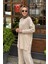 Pantolonlu Takım S-5983 Bej 3