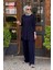 Pantolonlu Takım S-5983 Lacivert 1