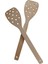5'li Ahşap Yemek Kaşık Takımı ve Spatula Tahta Kaşık Seti 2