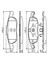 Diskli Fren Balatası Seti; Ön Peugeot 5008 1.6 Hdi 11/2009 - 8/2015 82 Kw T8 2