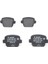 Diskli Fren Balatası Seti; Arka Ford Mondeo 2.5 2/2007 - 3/2010 162 Kw Be7 1