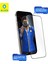Anti-Dust HD iPhone 15 Pro Max Uyumlu Ahize ve Ekran Toz Çizik Önleyici Cam Ekran Koruyucu Aparatlı 3
