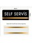 Ofis Departman Kapı Isimliği, Yönlendirme Levhası - Self Servis - 26X10CM Antrasit - Bronz 3