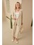 Keten Blazer Ceket Sedef 4