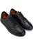 Erkek Hakiki Deri Siyah Deri Sneakers & Spor Ayakkabı 128 265530 Erk Ayk Y25 Sıyah Dr 2