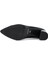 Kadın Hakiki Deri Siyah Comfort Ayakkabı 611 H55047 Bn Ayk Y25 Black Crc/black Vrnc 4