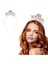 Kristal Taşlı Birthday Princess Yazılı Parti Tacı Pembe Renk 1