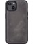 Apple iPhone 14 Uyumlu Deri Cüzdanlı Kılıf Mwwn VS4EF Gri 3