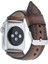 Apple Watch Uyumlu Deri Kordon 42-44-45MM SM26 Kahve 2