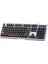 Lenovo Lecoo KB121 USB Q Trk Rainbow Aydınlatmalı Mekanik Hisli Metalik Gaming Klavye 3