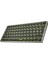 Everest KB-BT97 Siyah/gri Bluetooth Ultra Ince+Şarjlı Q Mac/win/android/ıos Uyumlu Kablosuz Klavye 3