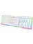 Gamebooster G918 USB Q Trk Rgb Mekanik Beyaz Gaming Klavye GB-G918R-WH 1
