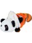 4745 Çift Taraflı Panda Rakun Peluş -My Friend Toys 4