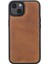 Apple iPhone 14 Uyumlu Deri Cüzdanlı Kılıf Mwwn G19 Taba 2