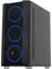 Frısby FC-9405G 650W 80+ 4X120MM Dual Rıng Rgb Fan USB 3.0 Midi Tower Siyah Kasa 2