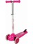 Evo Işıklı 3 Tekerlekli Pembe Scooter 3