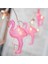 10LU Pilli LED Flamingo Dekoratif Işık Zinciri Aydınlatma 1,5 mt 4
