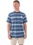 Naturals Stripe Ss Erkek Lacivert Tişört 1