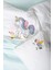 Cotton Box Punch Nakışlı Bebek Nevresim Takımı Doli Mint 2