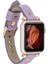 Apple Watch Uyumlu Deri Kordon 38-40-41MM Rt CP22 Lila 1