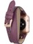 Apple Watch Uyumlu Deri Kordon 38-40-41MM Dt Slim Cz7 2