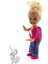Cute Girl Tavşan Figürlü Sarışın Mini Bebek 4