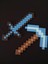 Minecraft Kazma ve Kılıç 2'li Set 1