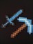 Minecraft Kazma ve Kılıç 2'li Set 2