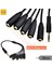 3.5 mm Stereo 5 Çıkışlı Çoklayıcı Kablo - 30 cm 1