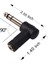 Stereo 6.3 Mm Erkek To 3.5 Mm Dişi 90 Derece Çevirici Aparat 2