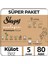 Ecologic Premium Plus Süper Paket Külot Bez 5 Numara Junior 80 Adet 1