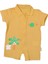 Unisex Bebek Palmiye Baskılı Yazlık Müslin Tulum 1